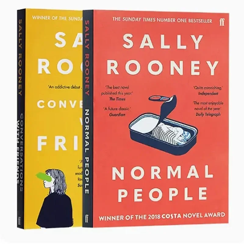 Sally Rooney Normal People / Conversations with Friends Life Novel Adult Bed Time Reading Books Fiction