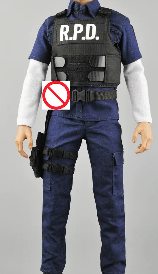 X-TOYS X-024 1/6 Male Soldier RPD Patrol Clothing Top Trouser Vest