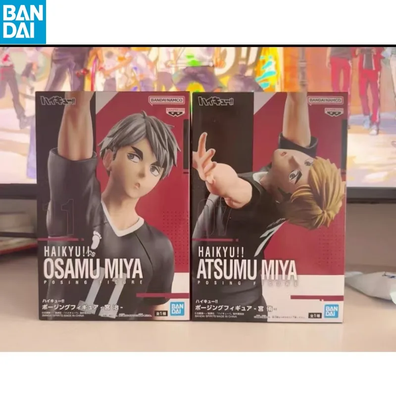 

Оригинальная коллекционная фигурка Bandai Banpresto Haikyu Atsumu Miya Tadashi Yamaguchi, декор для рабочего стола, игрушка, подарок