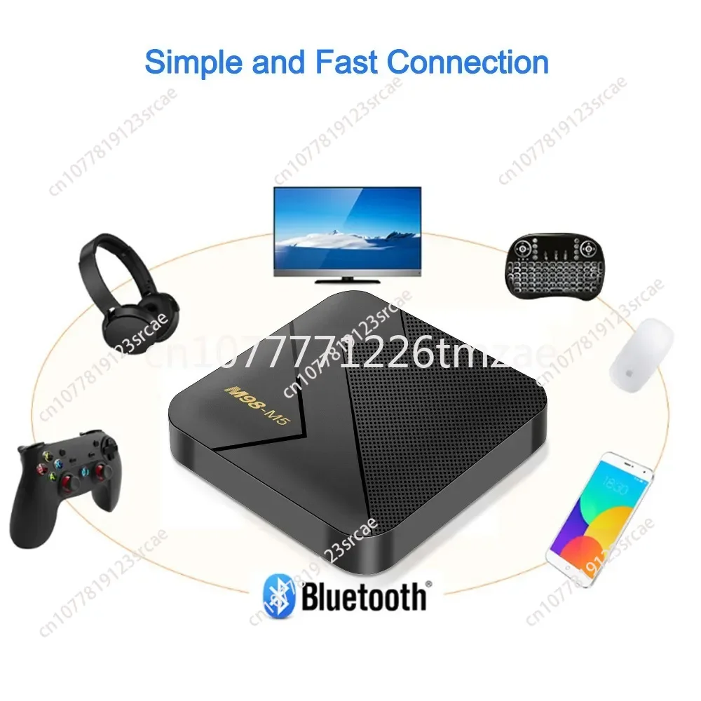 Set TV di rete Box WiFi Android Box Tvbox Bluetooth HD