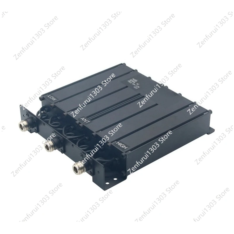 30W/50W 6 Cavity Duplexer VHF/UHF Repeater Duplexer for Radio Communication Radio Repeater 136-180Mhz/380-520Mhz/400-470Mhz