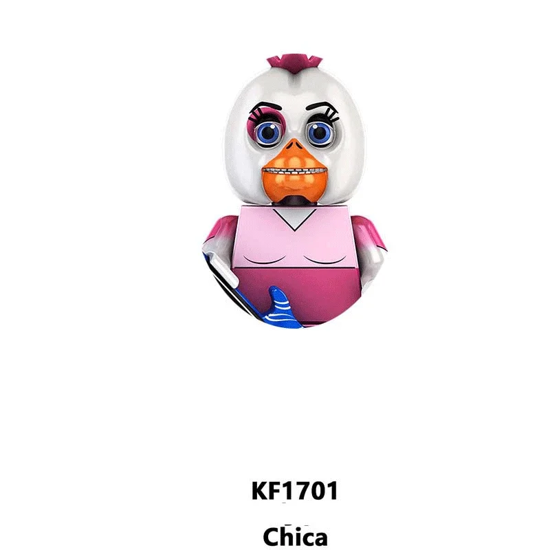 Cartoon Fnaf fünf Nächte bei Freddys Bausteine Ziegel Puppen Mini Action Spielzeug Figuren montieren Weihnachts geschenke