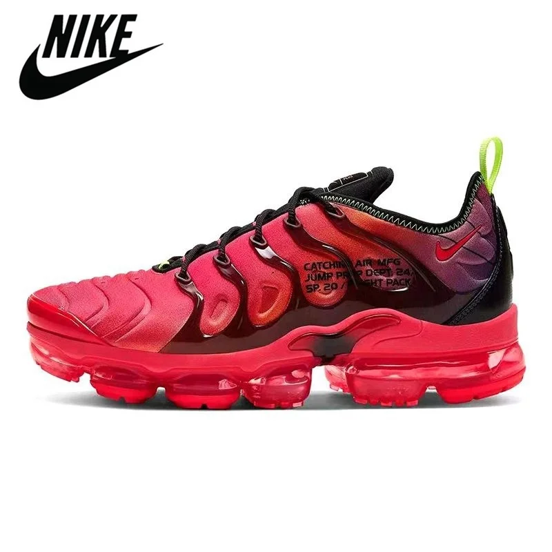 Autentyczne Nike Air VaporMax Plus TN męskie buty biegowe czerwone białe czarne – test i rekomendacja dla biegaczy