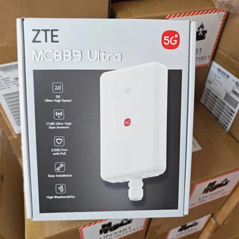 ZTE 5G Outdoor Router MC7510D 11dBi 2.5GE Port POE 5G 4G LTE CAT16 Wireless CPE Router MC889 Ultra With Sim Card Unlocked
