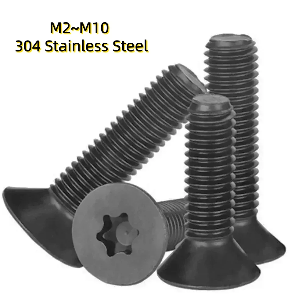 10Pcs M2~M10 Black …