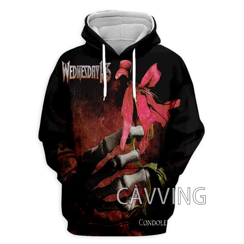 

CAVVING 3D Printed Wednesday 13 Hoodies Hooded Sweatshirts Harajuku Hoodie Sweatshirts Tops Clothing for Women/men U01
