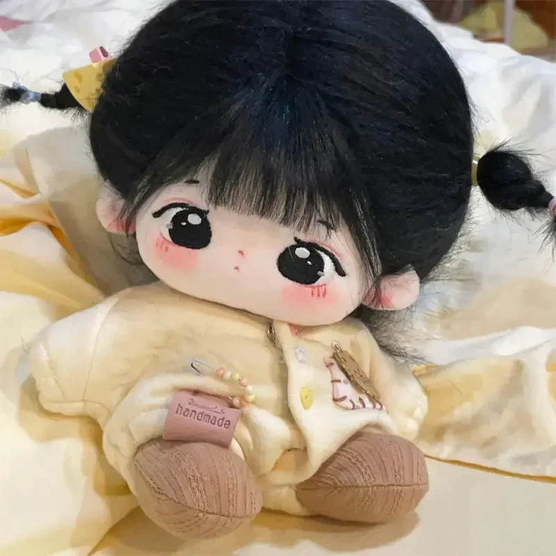 Juguetes de ídolo con personalidad Popular coreana, muñeca de algodón para niña, juguetes enojados, relleno de felpa para bebé, actividad, marioneta para niños, regalo para niños