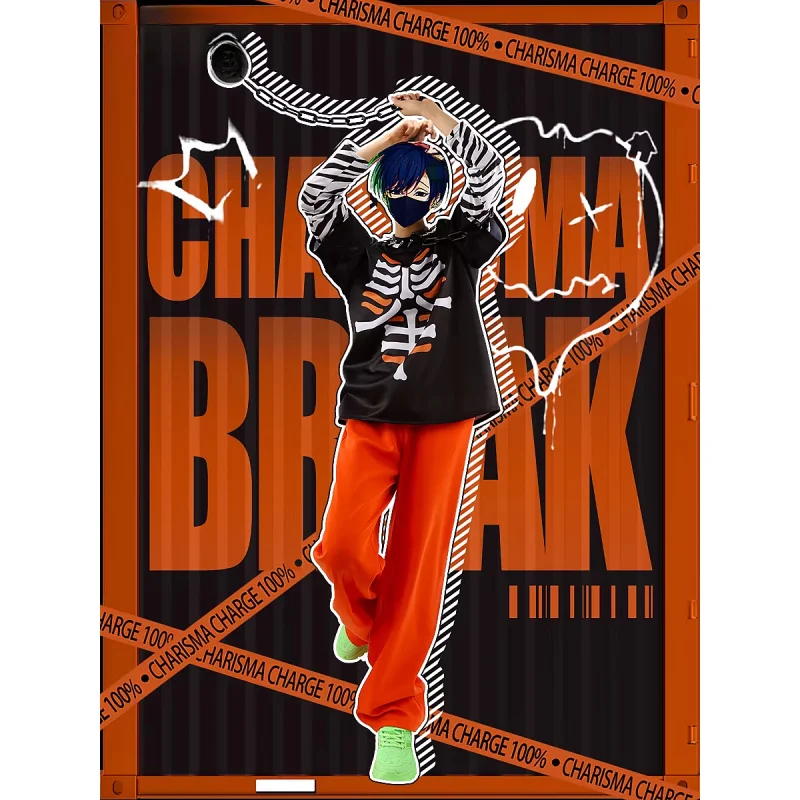 

HCos Charisma Iori Motohashi Cosplay Costume Anime Party Fashion Handsome Uniform Halloween Role Play Clothing