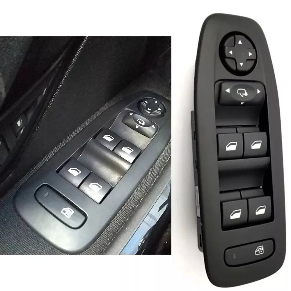 Suitable for Peugeot new 308 new 408 left front window regulator switch Window control switch button 98104592ZD