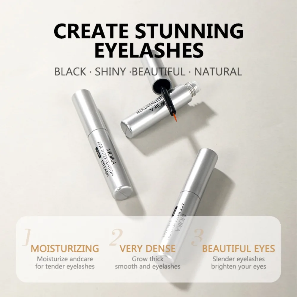 Transparentes Wimperngel, Wimpernverstärker, Augenbrauenverstärker, längere, vollere, dickere Wimpern, Behandlungsprodukte, Augenpflege, Make-up