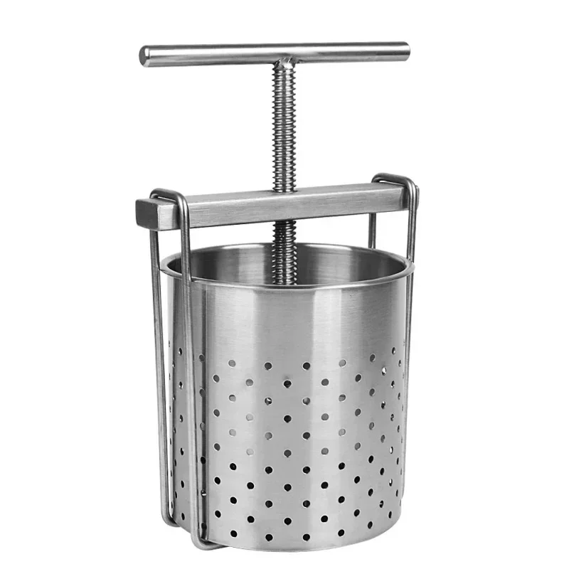 

2L Household small manual stainless steel vegetable stuffing press crushed honey press dehydrator stuffing juicer
