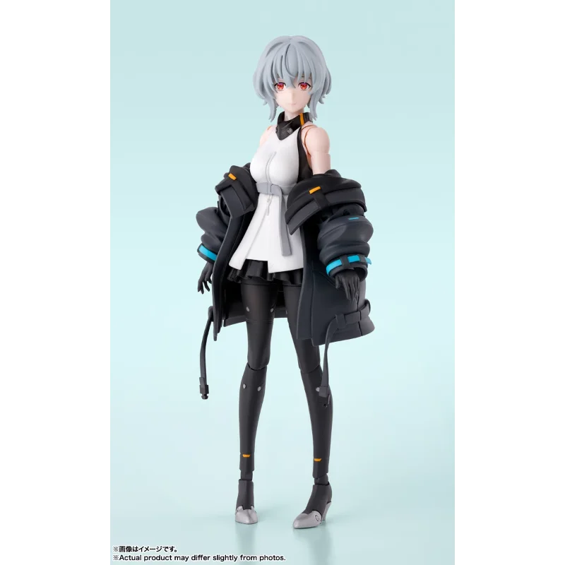 متوفر في المخزون الأصلي بانداي S.H.Figuarts Synduality Noir عمل الشكل أنيمي الشكل دمية الحلي لعبة هدية للطفل نموذج دمية #6