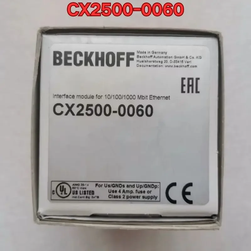 

New Beckhoff module CX2500-0060