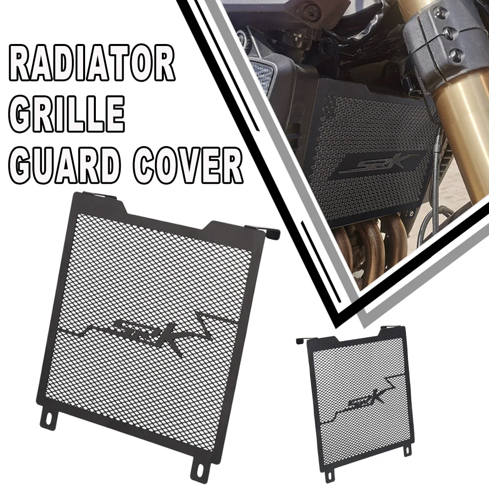 Radiator Grille Guard Cover Protector for QJMOTOR SRK350 SRK 350 SRK-350 Motorcycle Accessories Aluminum Radiator Cover Protec