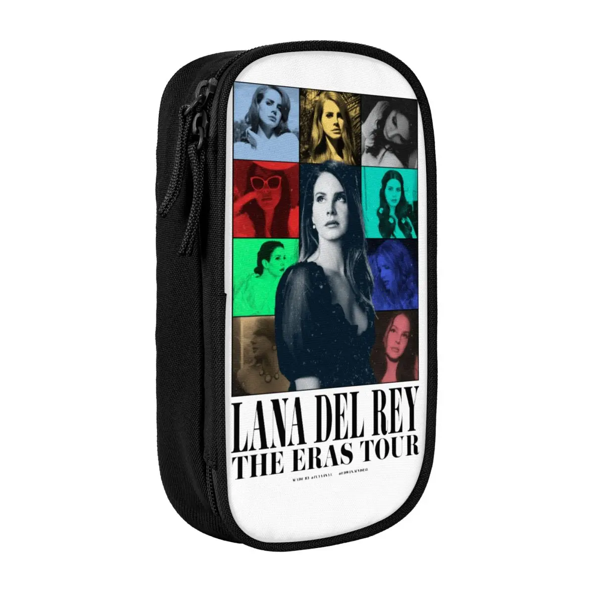 Fashion Pencil Case Singer Singer Lana Del Rey Pencil Box Music Back To School Pencil Cases Boy Girl Zipper Stationery Organizer