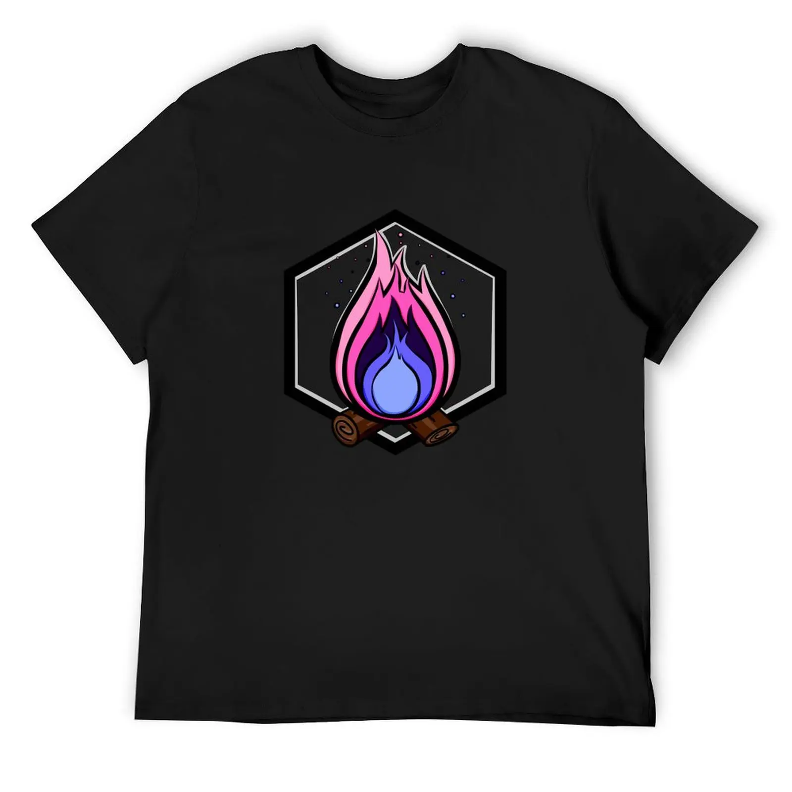 omni campfire T-Shirt customizeds anime t shirts plain black t shirts men