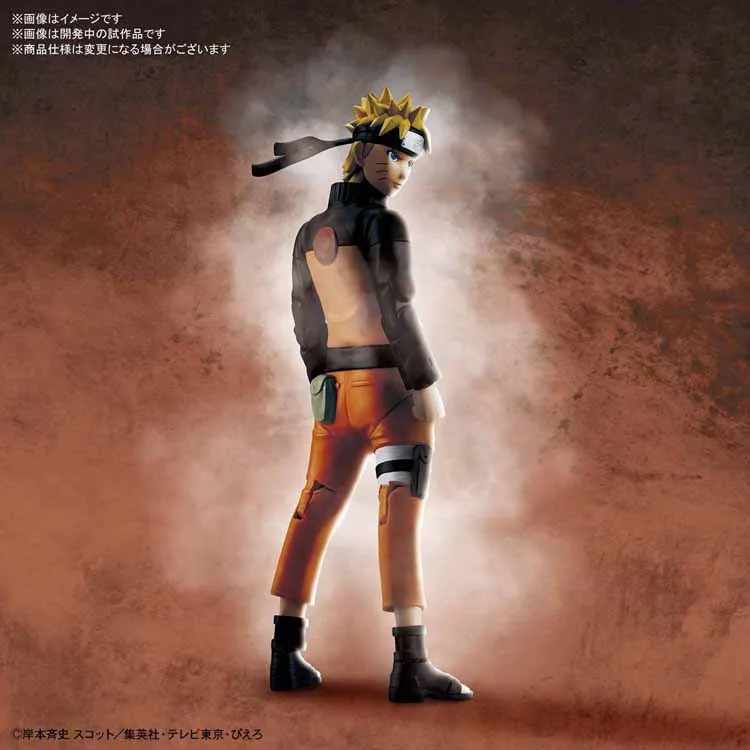 Bandai Assembled Model Figure-rise Naruto, Gale, Whirlpool Naruto, Naruto 505533