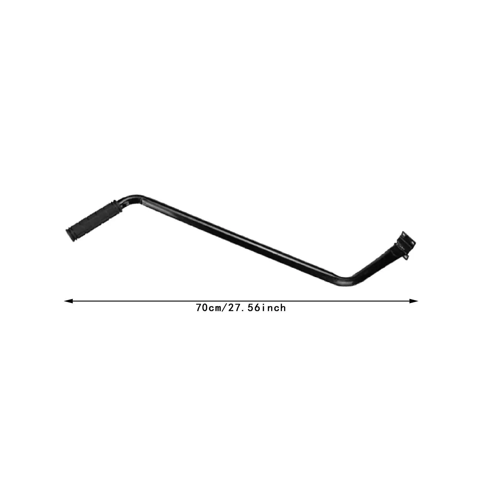 Bicycle Training Handlebar Balance Aid for Children Sturdy Metal Push Bar Parent Support for Cycling Learning
