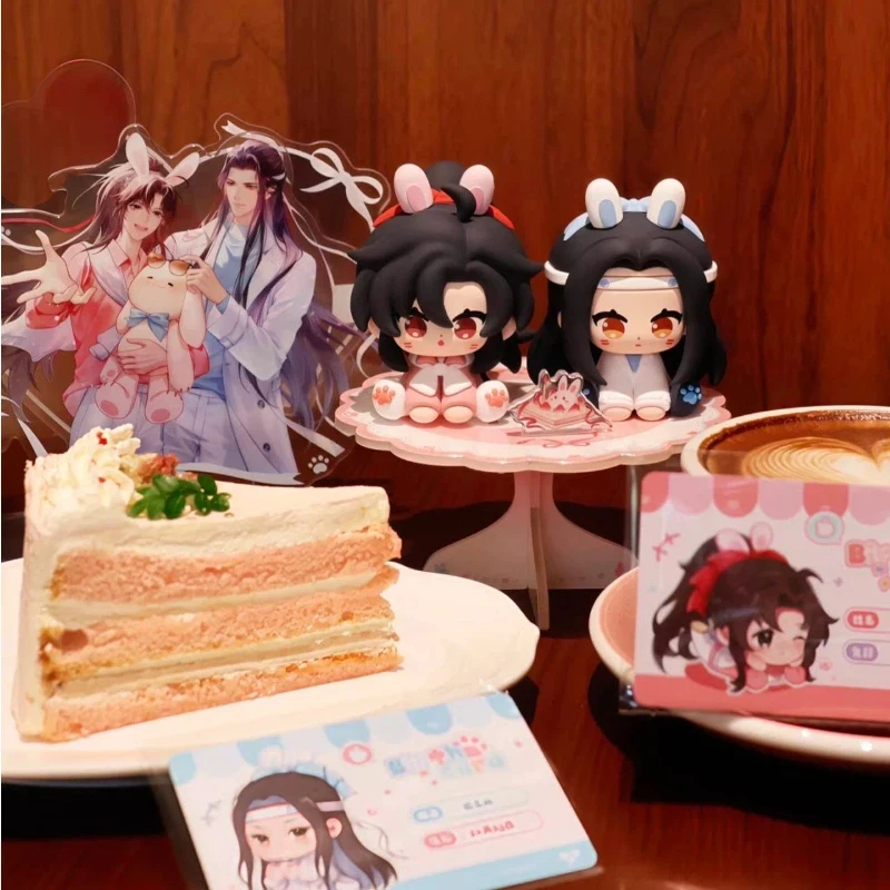 mod oz u shi anime pvc actiefiguur Wei W U lijn LAN Wang en cartoon Mdzs desktop beeldje ornamenten tij spelen speelgoed mode cadeau