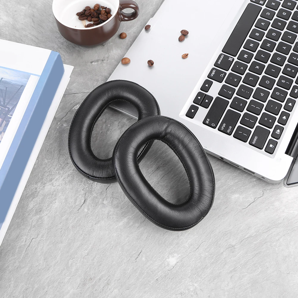 Replacement Earpads Memory Foam Headset Ear Cushions Protein Leather Ear Cups Cover for Sennheiser GSP500 GSP550 GSP 600 GSP670