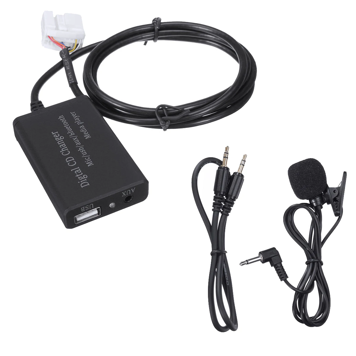 for Honda Accord Civic CRV 2006-2011 Car Bluetooth Module Hands-Free Stereo AUX Adapter Audio CD Converter Interface