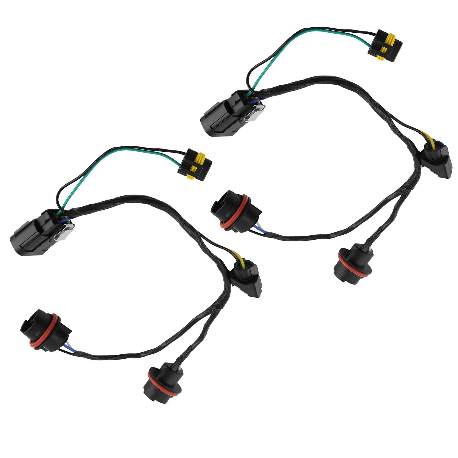 

2PCS Headlight Wiring Harness for Chevy Silverado 3500 HD 07-14 15841609