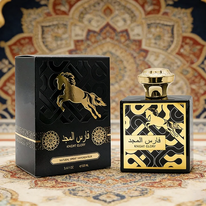

Arabian Black Mustang Perfume Dubai Brand Oriental Cologne Perfume Unisex Fragrance Oud Base With Lasting Scent Jasmine Amber