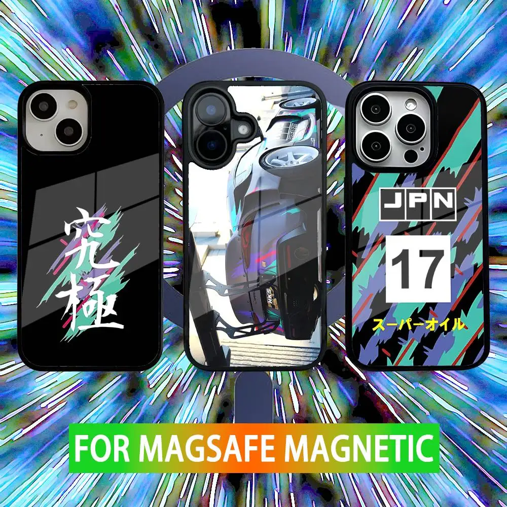 

Sports Car H-HKS-S Phone Case For iPhone 16,15,14,13,12,11,Pro,Max,Plus,Mini,SE New Magsafe Magnetic Wireless Charging