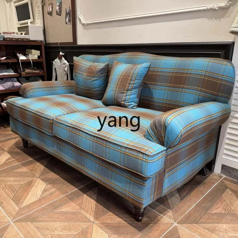 LMM غرفة نوم ذات قماش فرعي على الطراز الرعوي القديم وأريكة مزدوجة ثلاثية للإفطار