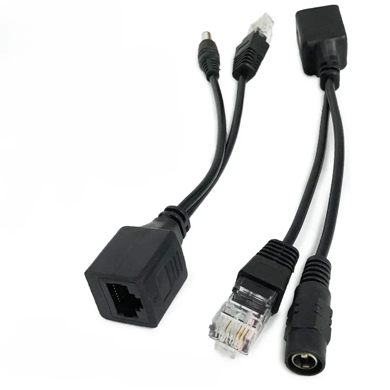 

Модуль питания 12–48 В, 1 пара для IP-камеи, инжектор RJ45, разветвитель POE, пассивный адаптер питания через Ethernet