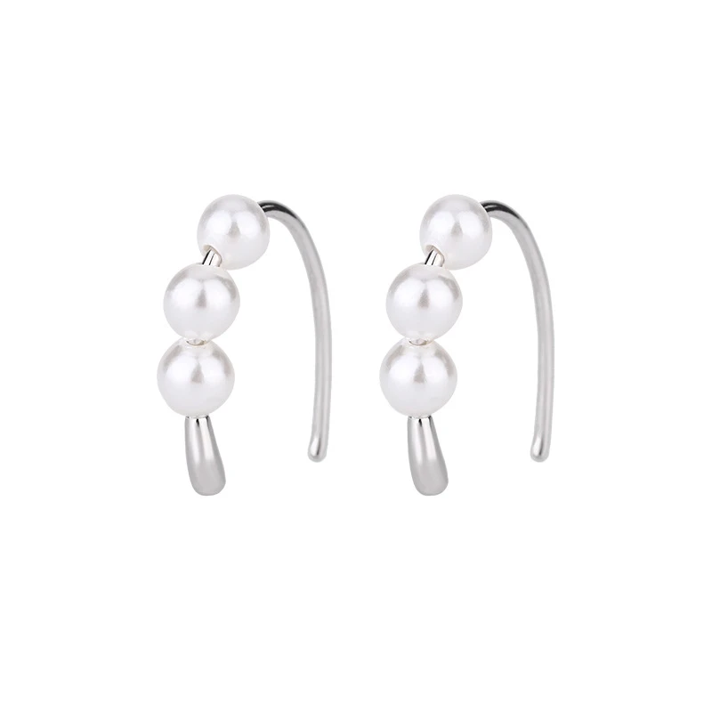 

Women's Pearl Earrings 999 Sterling Silver Hook