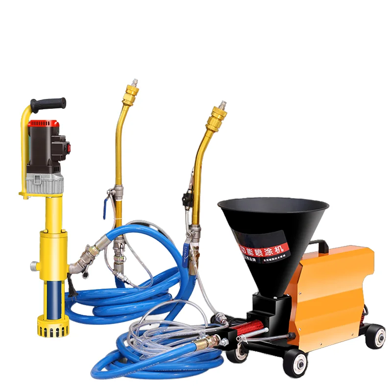 Polyurethane Putty Waterproof Coating Spraying Machine Cement Slurry Coating High-pressure Multifunctional Power Spray Gun