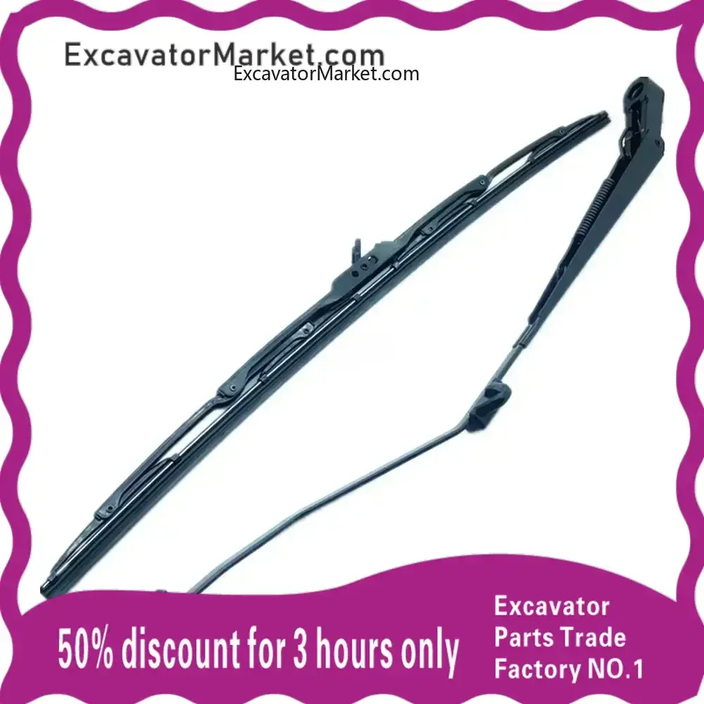

excavator accessories For HITACHI ZX/ZAX120/200/210/250/260-1-2-3-5-6 Wiper arm sheet Wiper arm excavator Parts