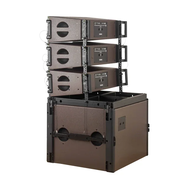 

KR210 Neodymium Magnetic Dual 10 Inch 800W Full Frequency Speaker Line Array Speakers