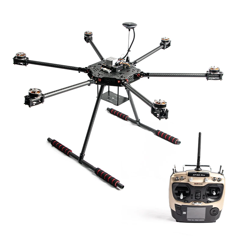 LX680 six axis drone with foldable carbon fiber frame wheelbase 680mm and PIX &3115 900kv motor,1555*3  paddle,30A ESC