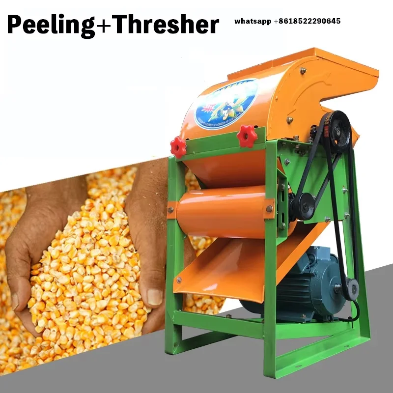 220v Household electric corn Cutter Remover Corn Peeler Stripper Thresher Durable Corn thresher