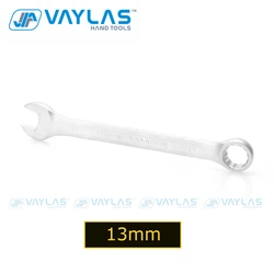Veconor Chiave combinata con estremità a scatola aperta da 13 mm Chiave combinata con anello aperto al cromo vanadio Utensili manuali per riparazioni auto domestiche 13 mm