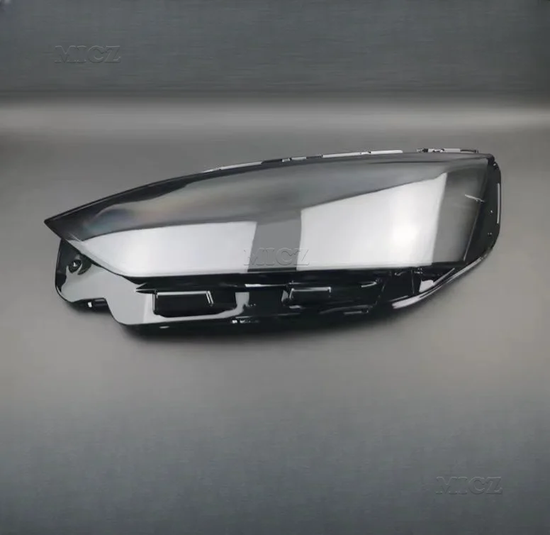 For Audi A5 2021 2022 2023 Headlamp Cover Transparent Lamp Shade Headlight Shell Lens Plexiglass Replace Original Lampshade