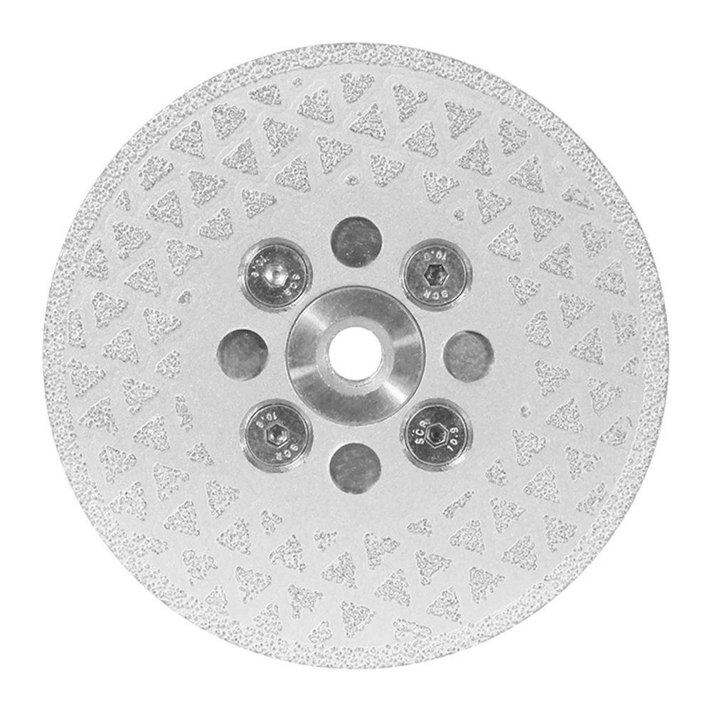 Rebolo de Diamante Lâmina Cortante Disco para Telha Granito Mármore Lado Duplo Roda de Corte de Diamante Revestida 1pc 80125 mm M10
