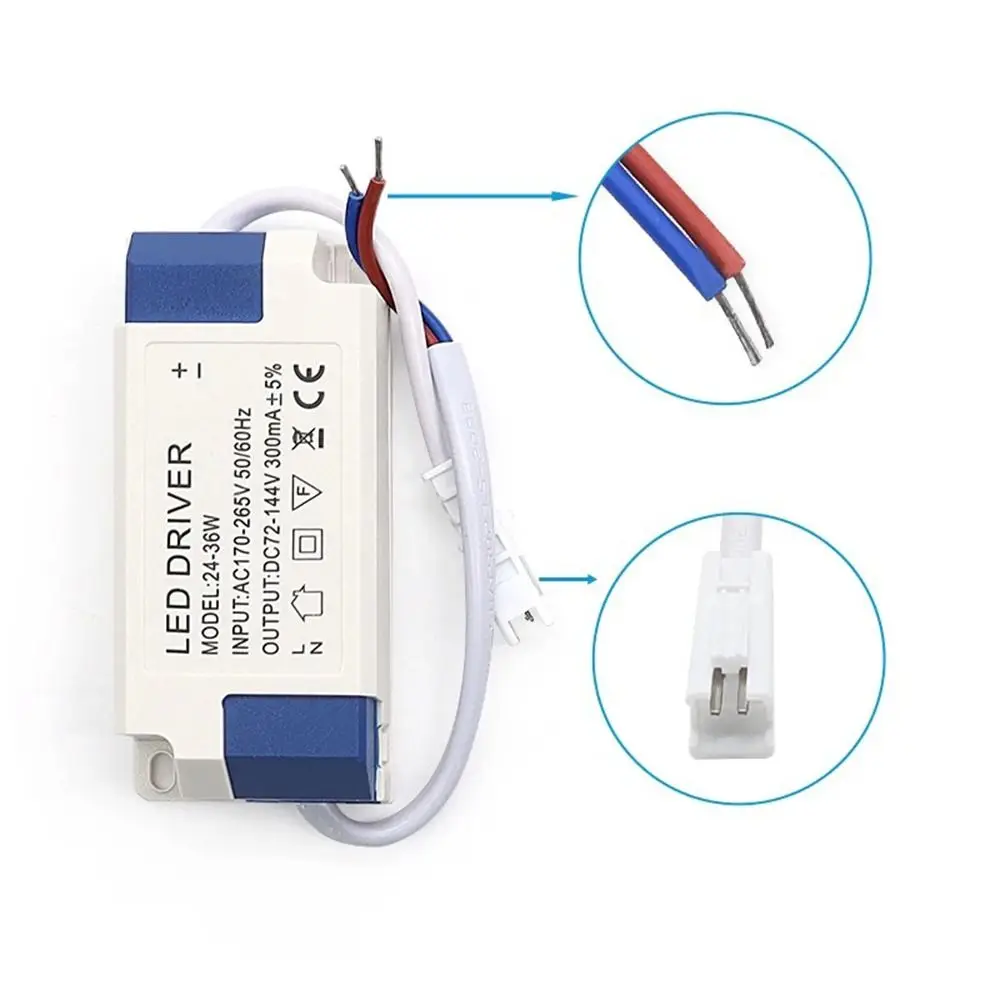 Professional 85-265V LED Driver External Non-isolated Lighting Transformer Constant Current LED Power Adapter LED Lighting