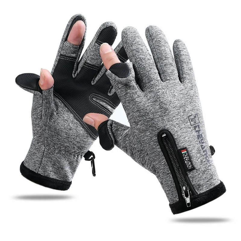 Guantes de invierno para hombre y mujer, resistentes al agua, para ciclismo y motocicleta, para deportes al aire libre, además de guantes cálidos de terciopelo para correr y esquí