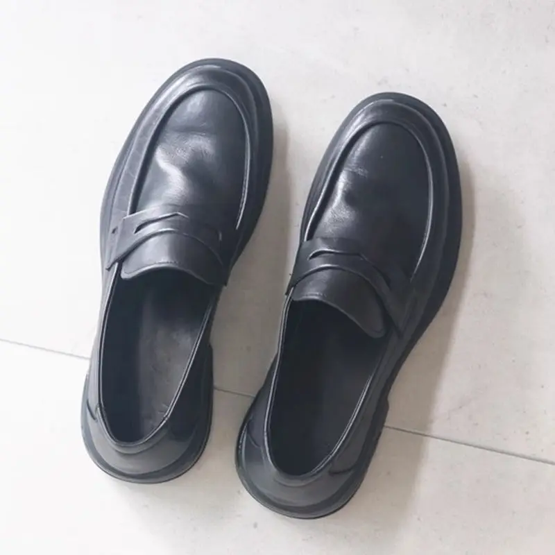 

Men's Formal Busin oes Casual Leisure Wedding om oes Thi Bot Slip-On Loers Faionable Single oes