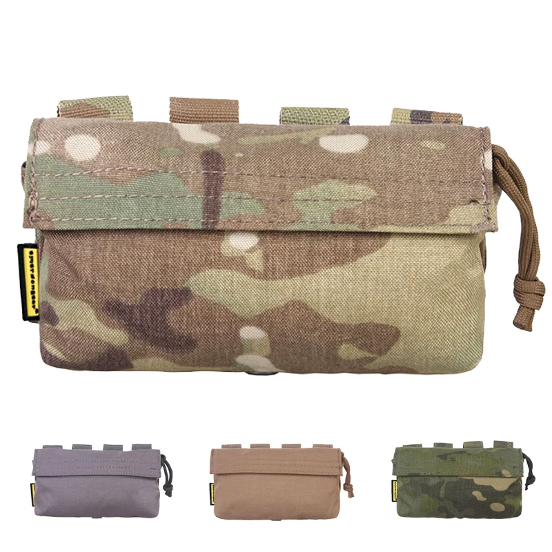 EMERSONGEAR Communication Pouch 306ML Molled Belt Waist Pack Bag Wargame Pocket Combat Gear Training Shooting MOLLE