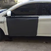 Almohadilla protectora de puerta de coche de 100CM × 70CM, tela de protección antiarañazos gruesa, borde lateral del cuerpo, pegatina anticolisión Universal para coche