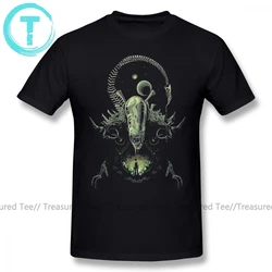 Alien T Shirt Alien T-Shirt Cartoon Printed Summer Tee Shirt Plus Size 4XL 6XL Men Fun Cotton Short Sleeve Beach Cotton Tshirt