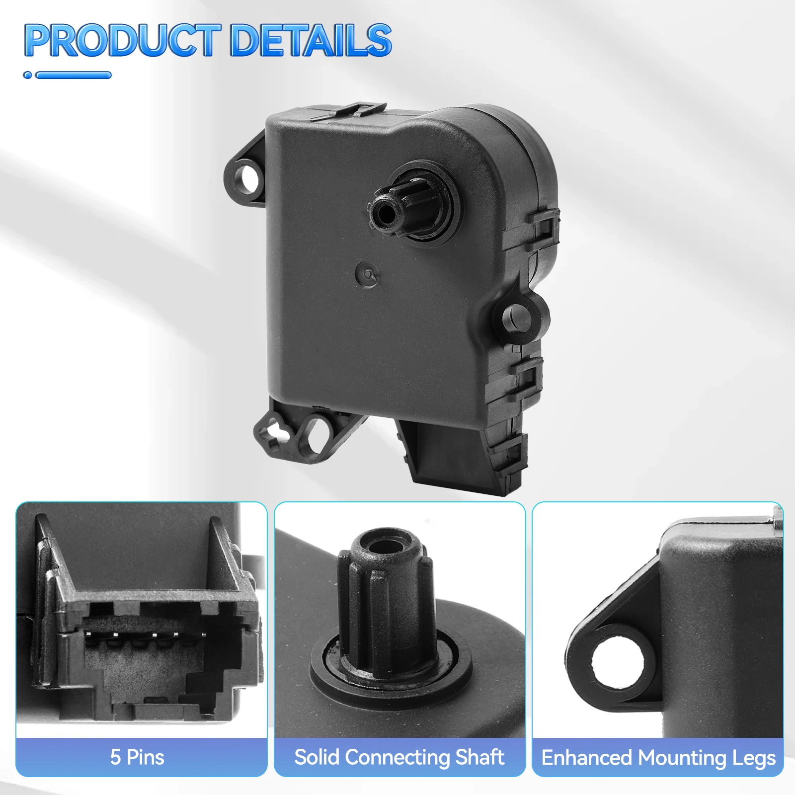 Привод двери смесителя HVAC для Ford Explorer Flex Taurus Lincoln MKS MKT 2008-2018 AA5Z19E616C AA5Z-19E616-C AL3Z19E616A