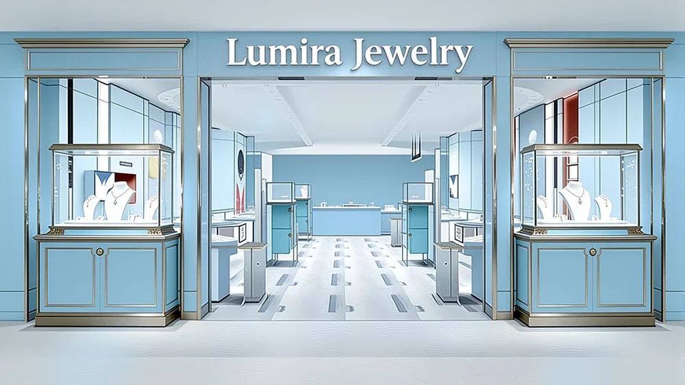 Lumira Platinum PT950 1-Carat Moissanite Lucky Knot Necklace for Women Fashionable Windmill Pendant Collarbone Chain
