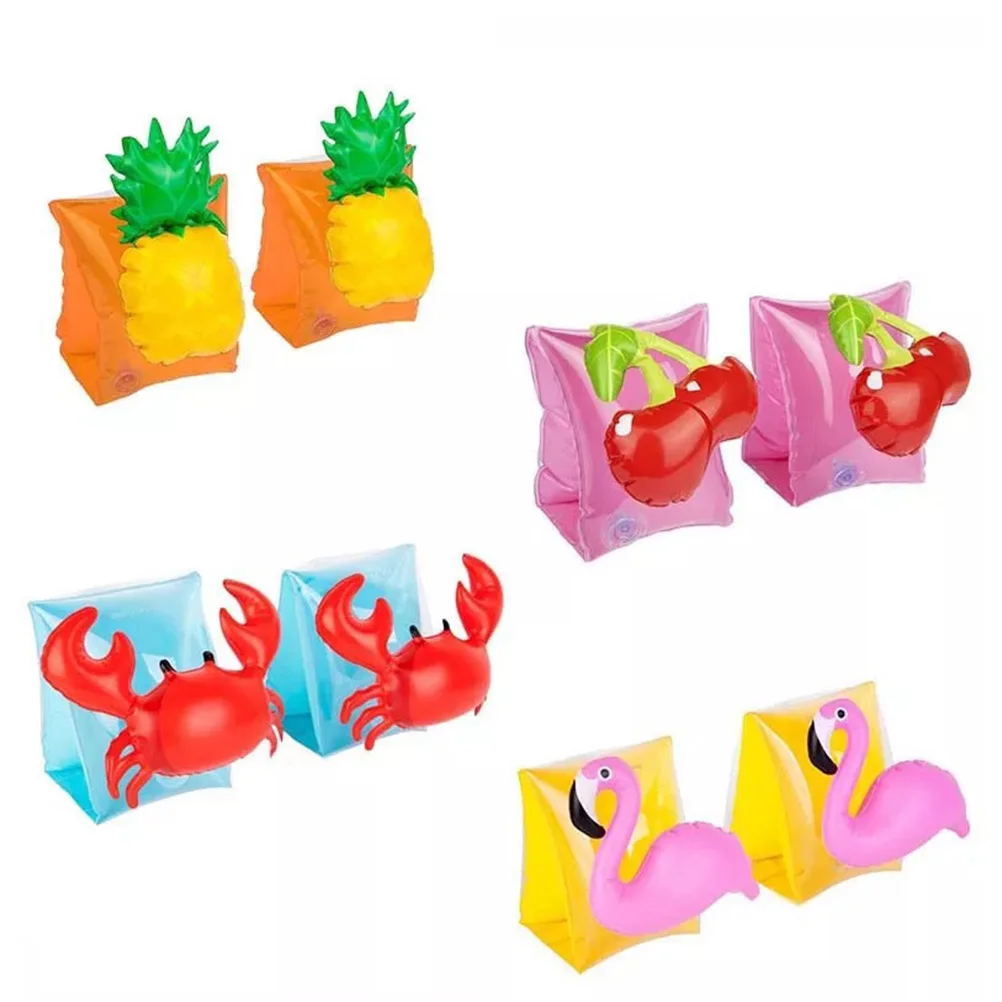 Flotador de Brazo para Bebés, Inflable, de PVC, con Doble Cámara de Aire, Seguro para Piscina, Entrenamiento de Natación, Flotador para Niños, Habilidades Acuáticas de Verano