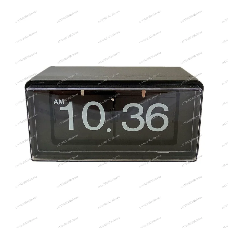 Reloj de Péndulo de Escritorio, Reloj de Pared Digital Retro Electrónico, Adorno de Escritorio para Sala de Estar