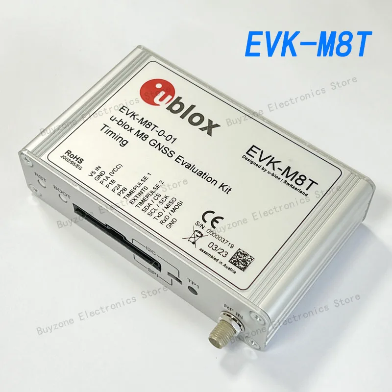 EVK-M8T GNSS / GPS Development Tools u-blox M8 Timing GNSS Evaluation Kit: supports NEO-M8T, LEA-M8T